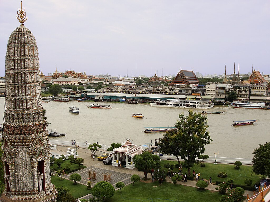 Chao Phraya River view
