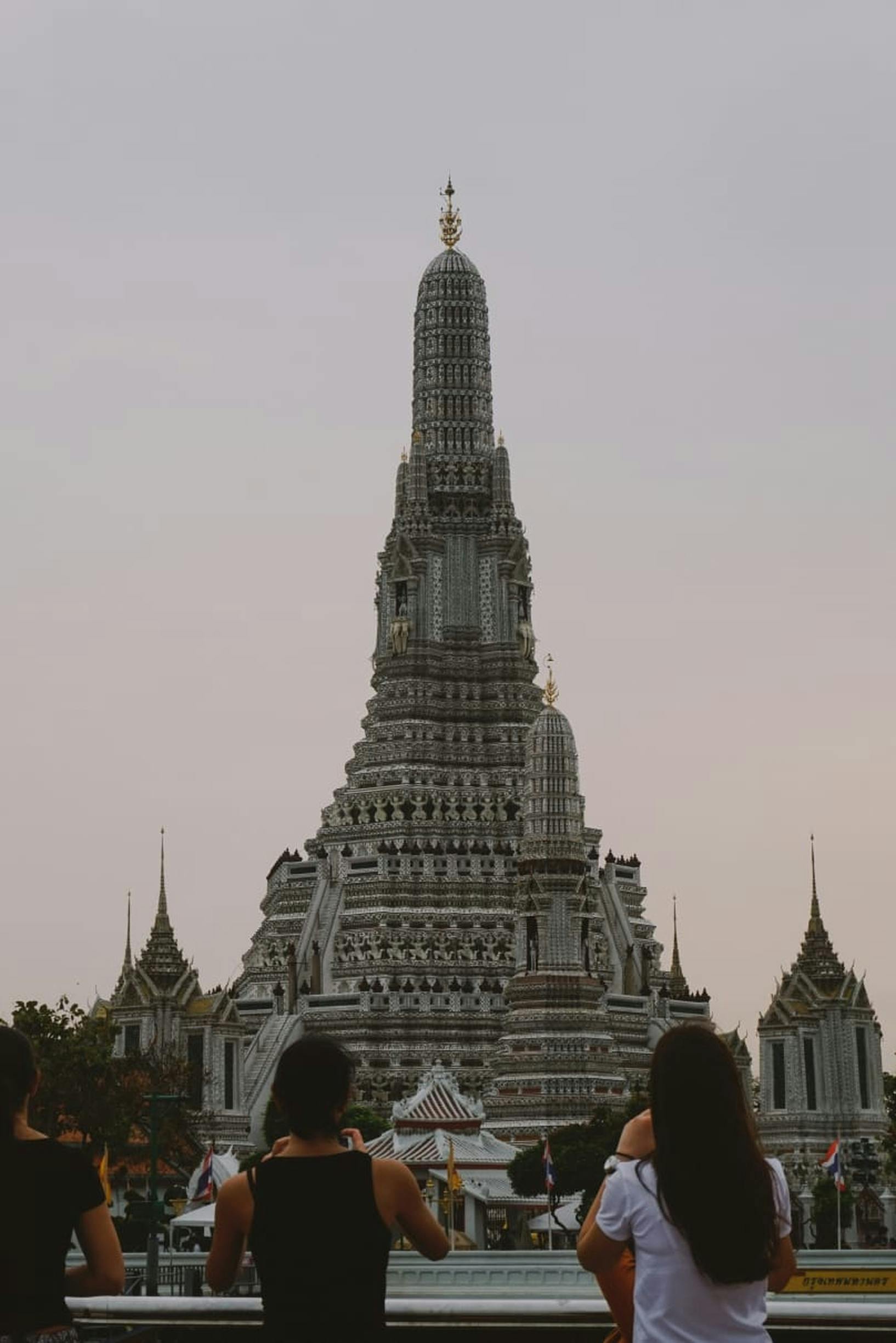 Wat Arun temple view from top